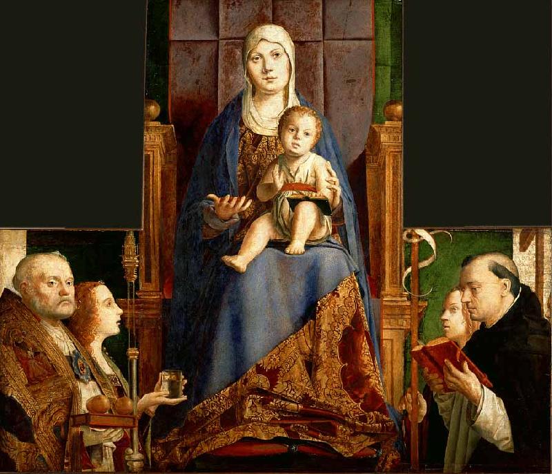Antonello da Messina San Cassiano Altar oil painting image